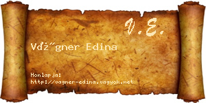 Vágner Edina névjegykártya